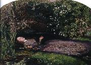 Sir John Everett Millais ofelia Sweden oil painting artist